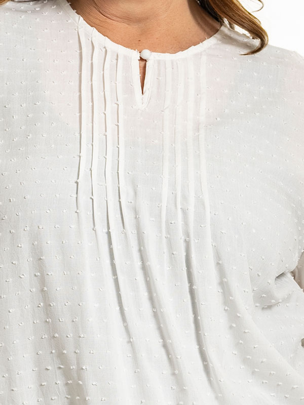 GABRIELLA - Plus Size Blouse fra Gozzip