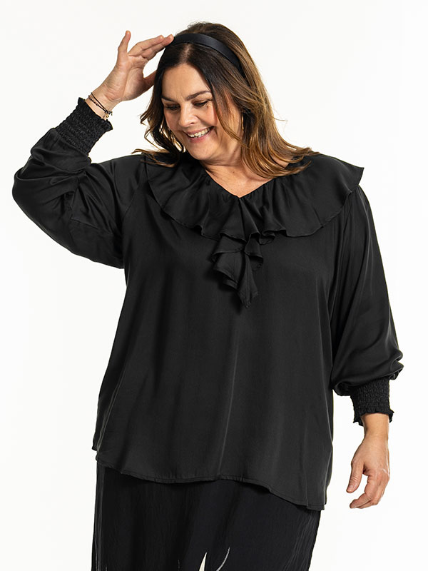 GYTHA - Plus Size Blouse fra Gozzip