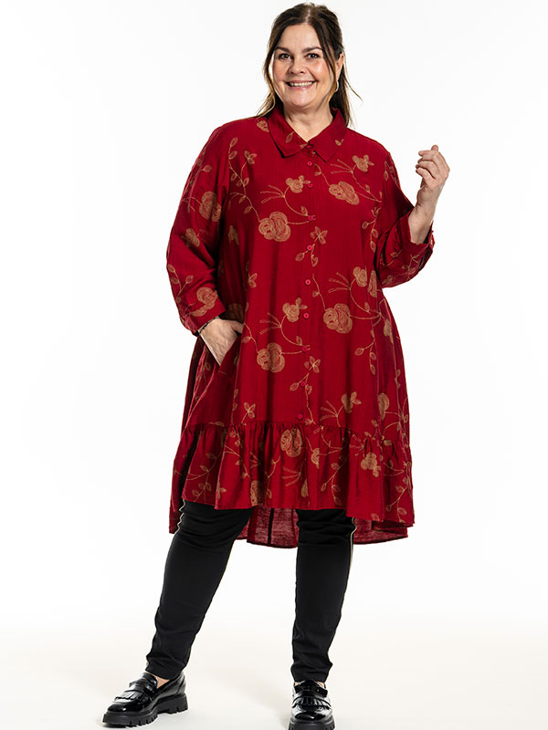EDITH - Plus Size Tunic fra Gozzip