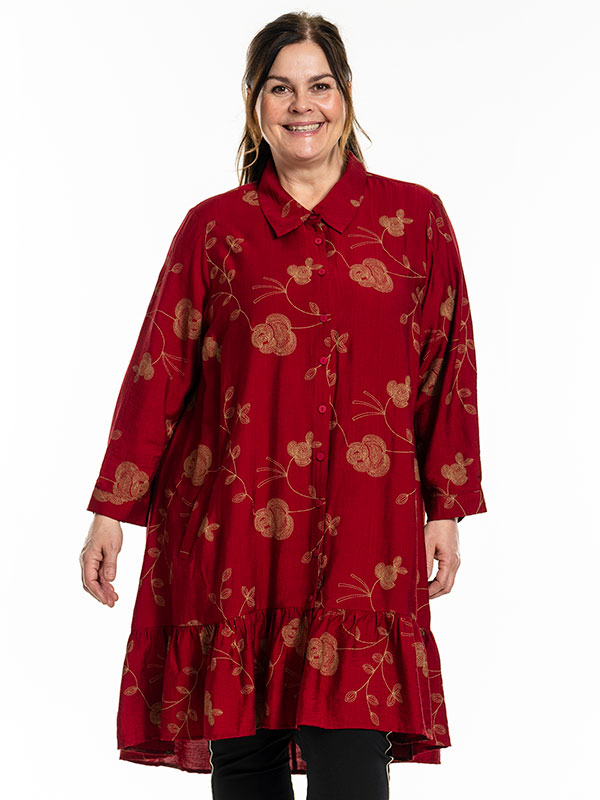 EDITH - Plus Size Tunic fra Gozzip