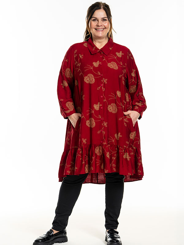 EDITH - Plus Size Tunic fra Gozzip