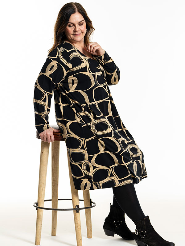 GINA - Plus Size Tunic fra Gozzip