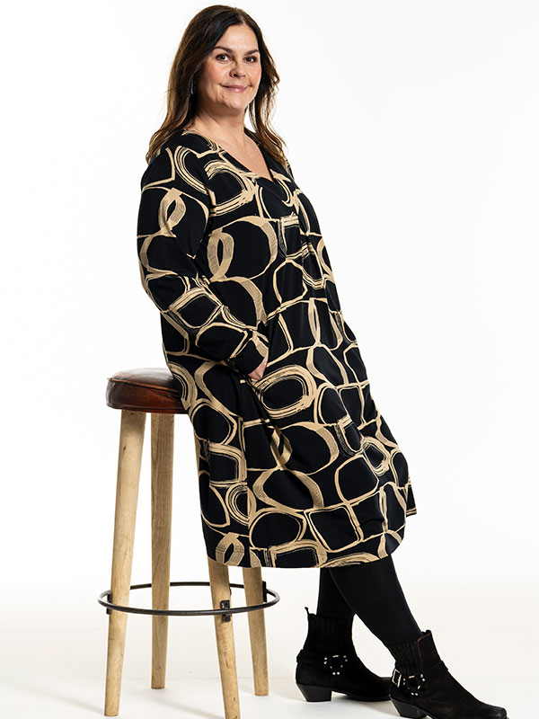 GINA - Plus Size Tunic fra Gozzip
