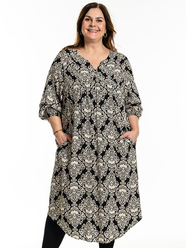 ALICE - Plus Size Jurk fra Gozzip