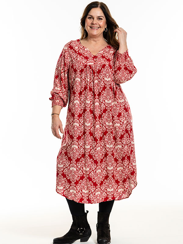 ALICE - Plus Size Jurk fra Gozzip