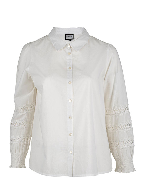 HELIN - Plus Size Overhemd fra Gozzip