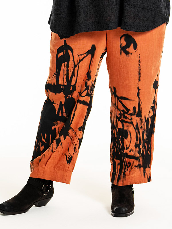 GILA - Plus Size Broek fra Gozzip