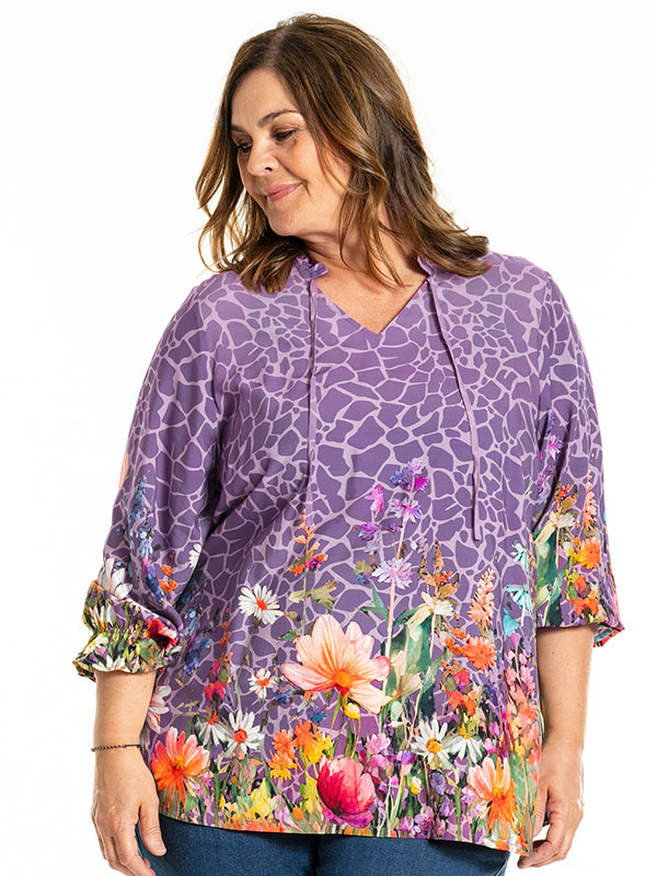 IMA - Plus Size Blouse fra Gozzip