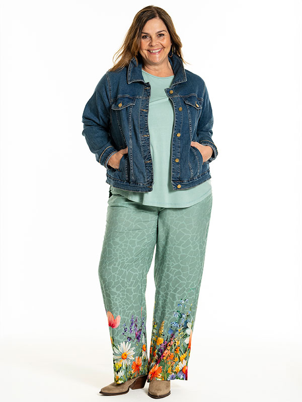 IMANE - Plus Size Broek fra Gozzip