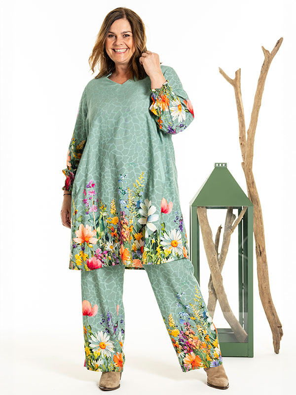 IMANE - Plus Size Broek fra Gozzip