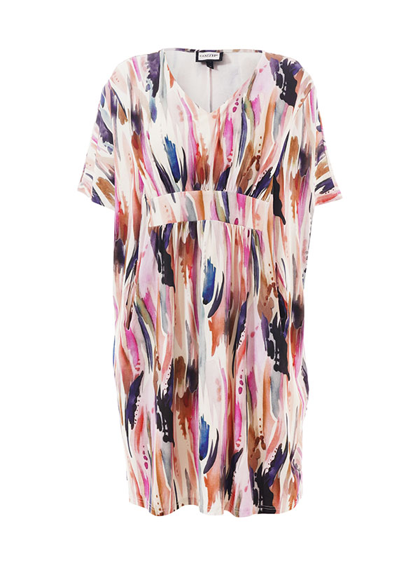 BELINA - Plus Size Jurk fra Gozzip