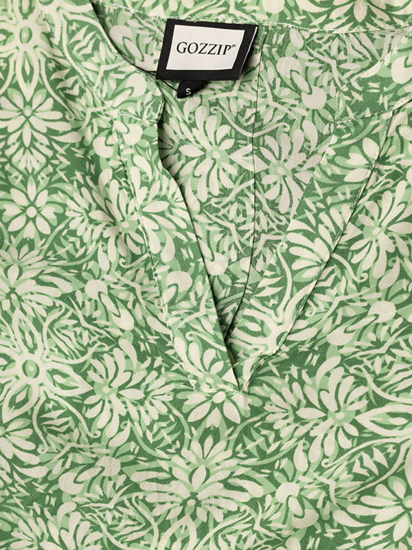 BILLIE - Plus Size Blouse fra Gozzip