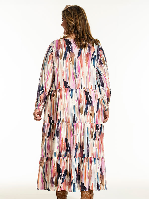 SUSSIE - Plus Size Jurk fra Gozzip