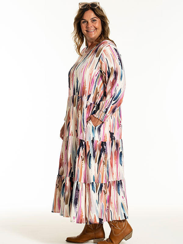 SUSSIE - Plus Size Jurk fra Gozzip