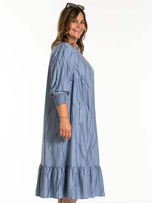 SIGRUN - Plus Size Jurk fra Gozzip