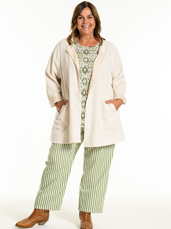 JOSEFIN - Plus Size Vest fra Gozzip