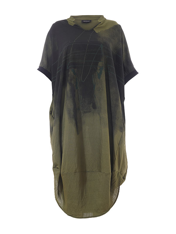 KARA - Plus Size Jurk fra Gozzip Black