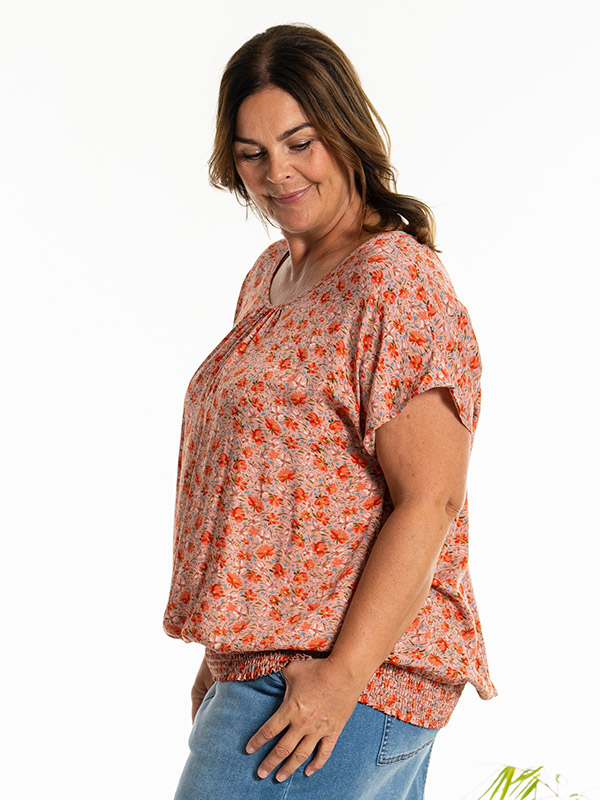ELISE - Plus Size Blouse fra Gozzip