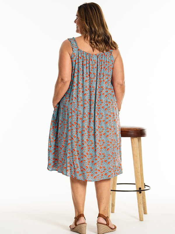 KARLINA - Plus Size Jurk fra Gozzip