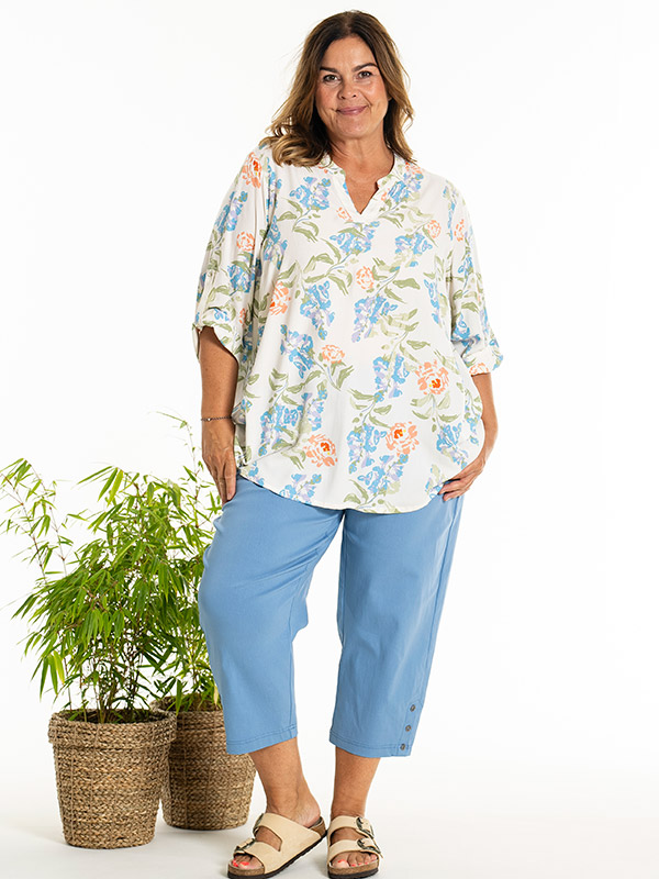 BILLIE - Plus Size Blouse fra Gozzip