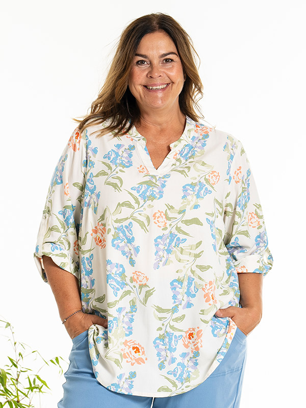 BILLIE - Plus Size Blouse fra Gozzip