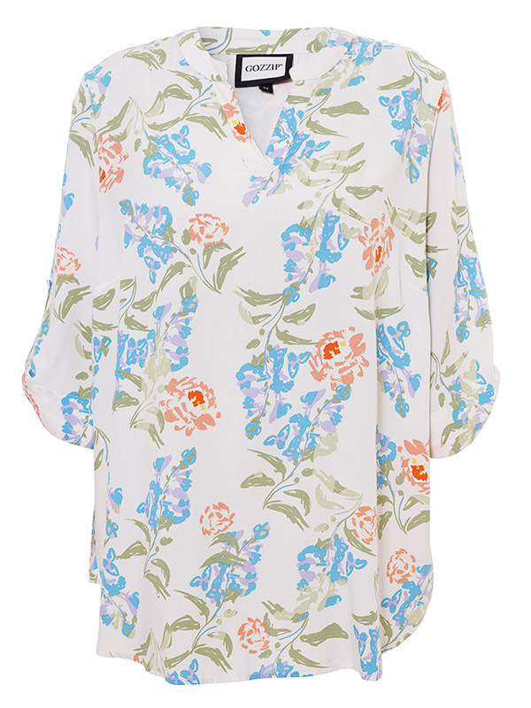 BILLIE - Plus Size Blouse fra Gozzip