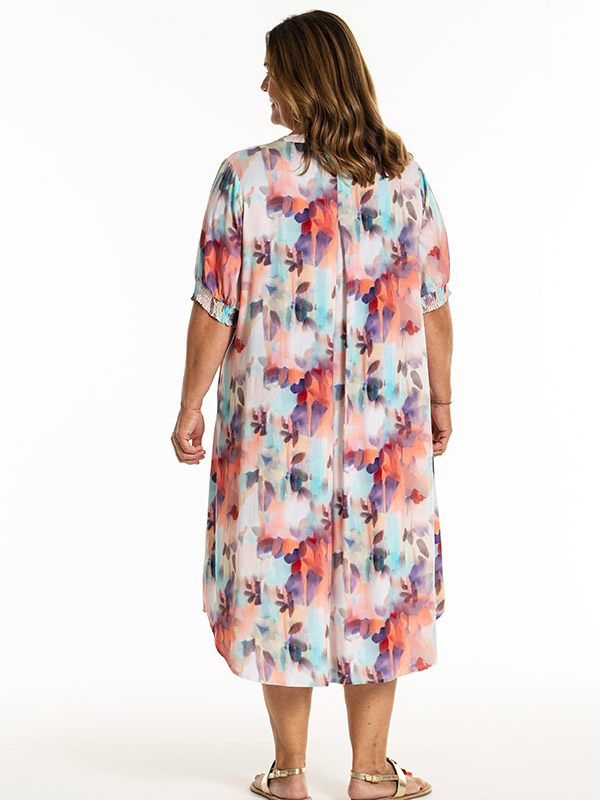 DINNIE - Plus Size Jurk fra Gozzip