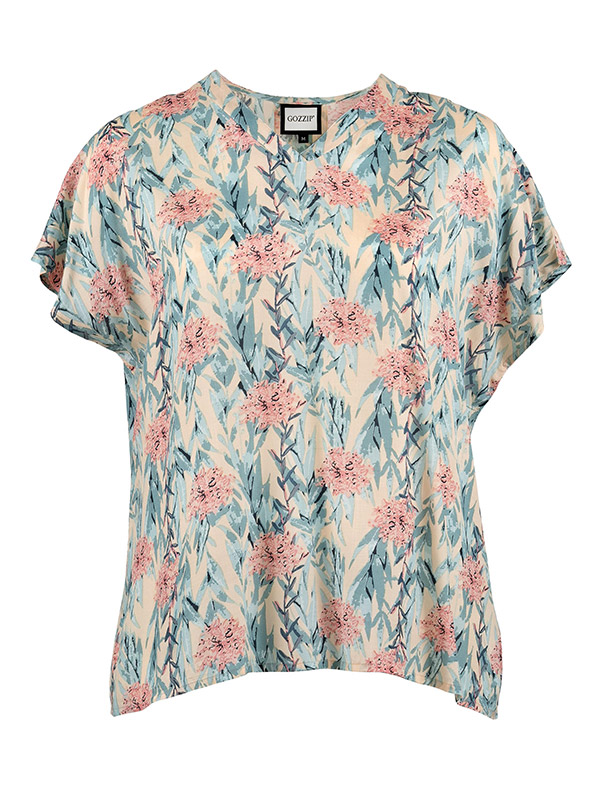KATHLIN - Plus Size Blouse fra Gozzip