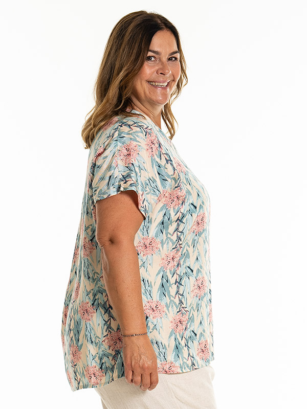 KATHLIN - Plus Size Blouse fra Gozzip