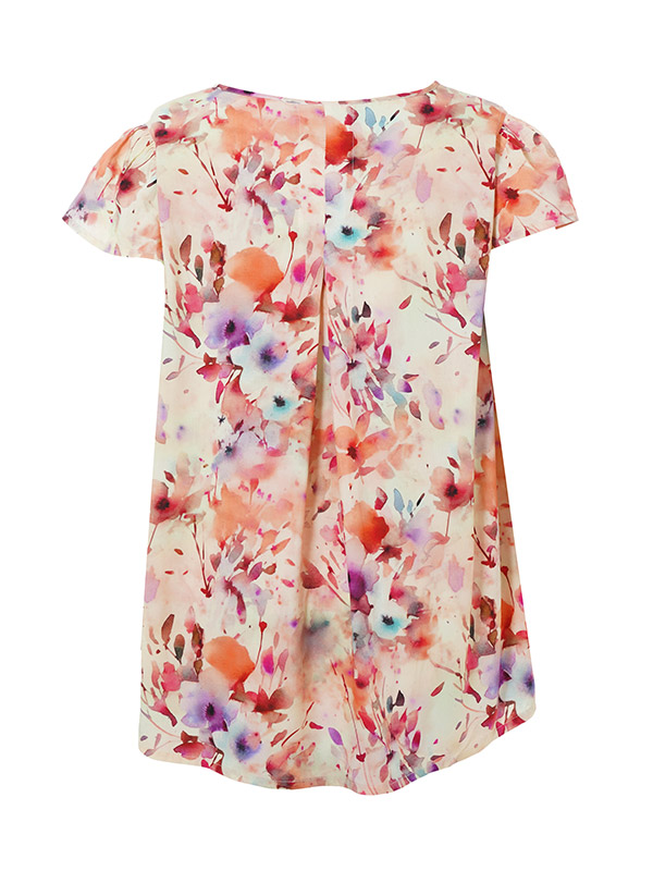 KETTI - Plus Size Blouse fra Gozzip