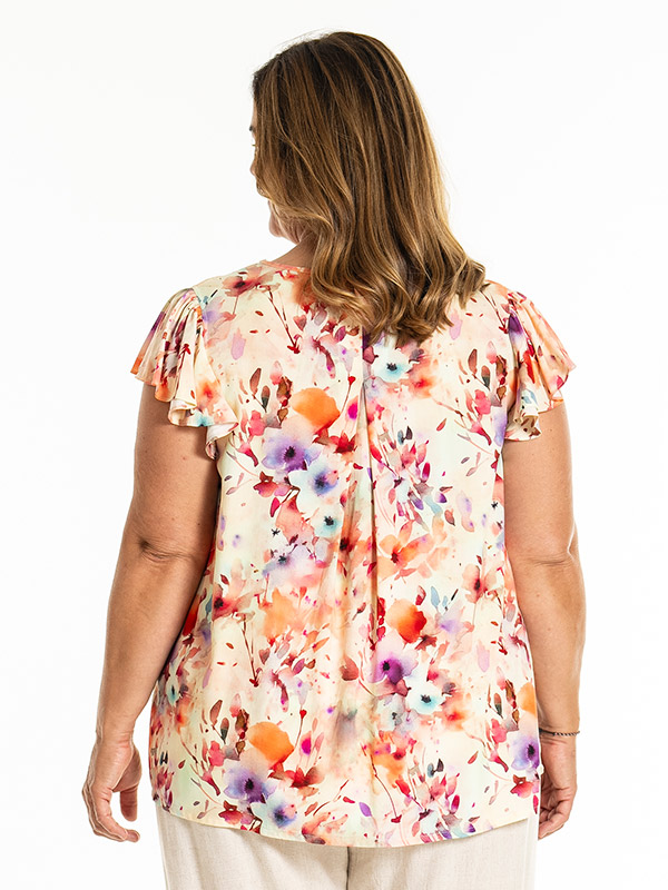 KETTI - Plus Size Blouse fra Gozzip