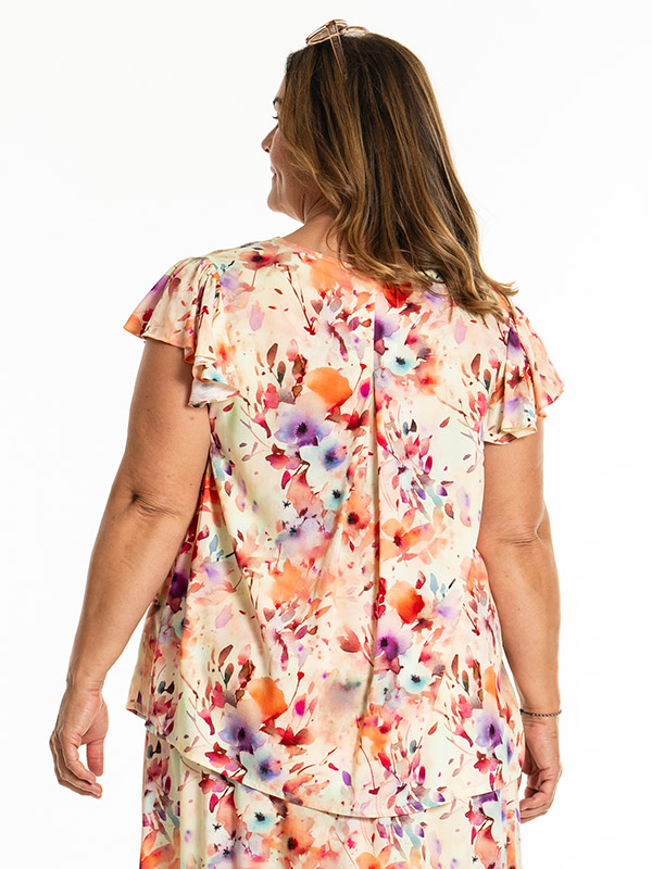 KETTI - Plus Size Blouse fra Gozzip