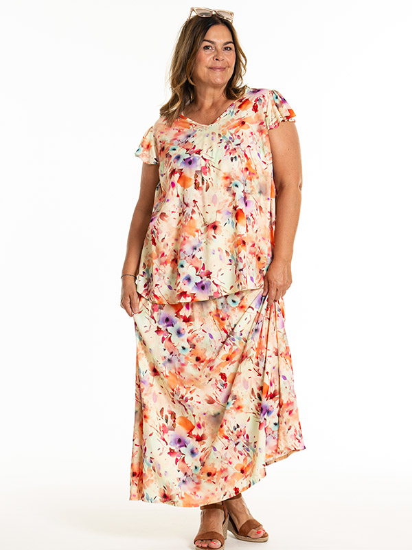 KETTI - Plus Size Blouse fra Gozzip