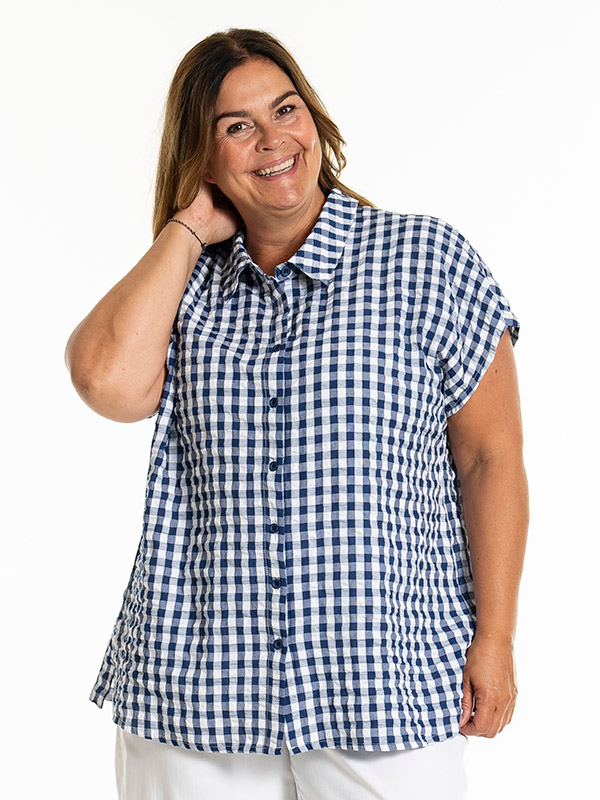 KAISA - Plus Size Overhemd fra Gozzip