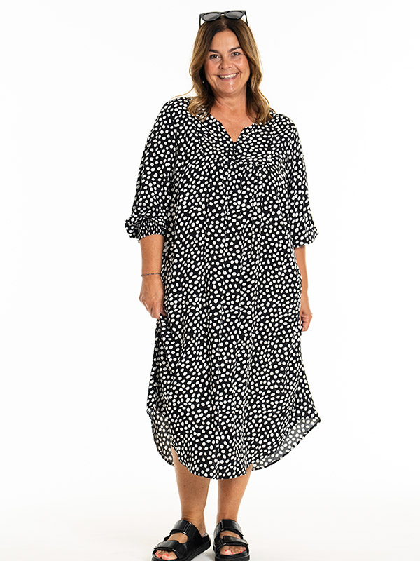ALICE - Plus Size Jurk fra Gozzip