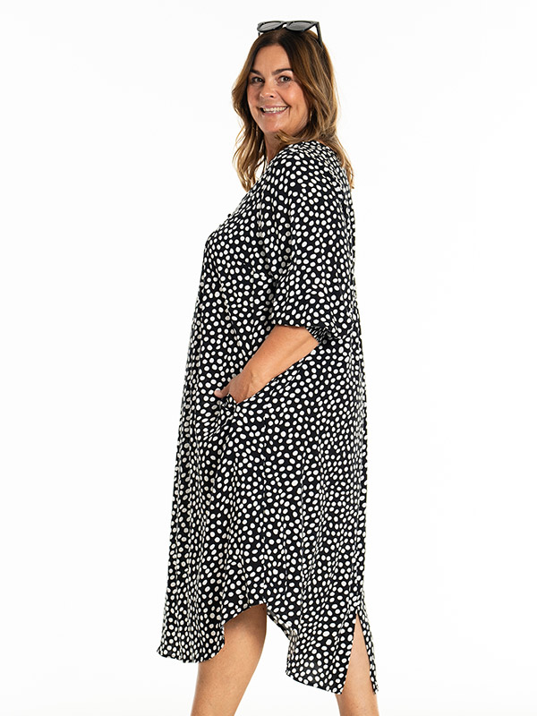 ALICE - Plus Size Jurk fra Gozzip