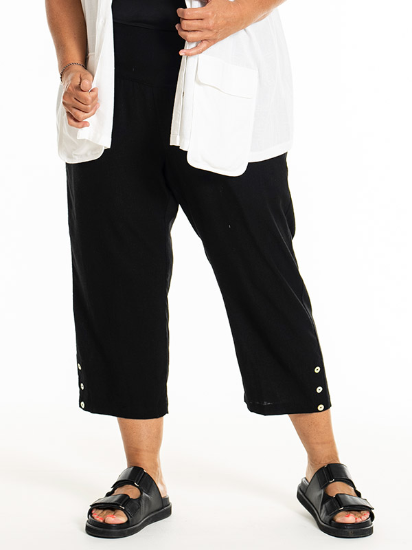 KIANNA - Plus Size Broek fra Gozzip