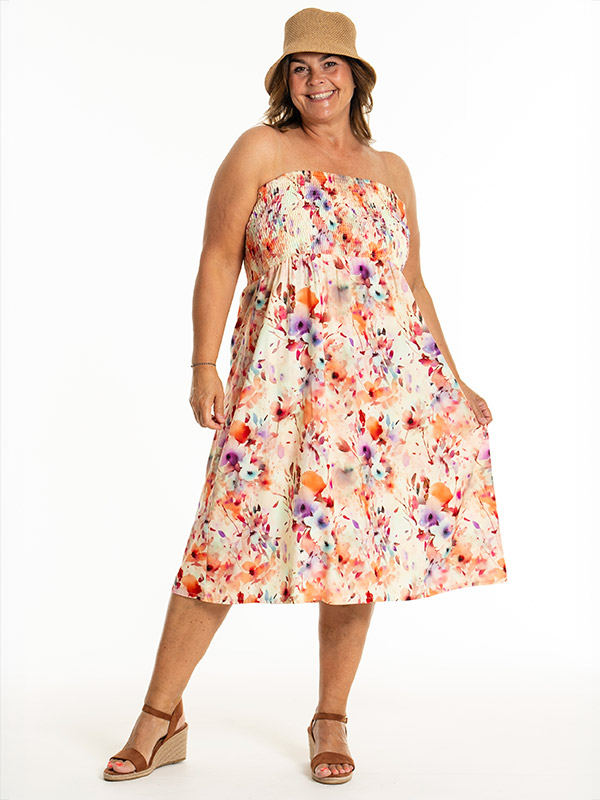 DIA - Plus Size Skirt fra Gozzip