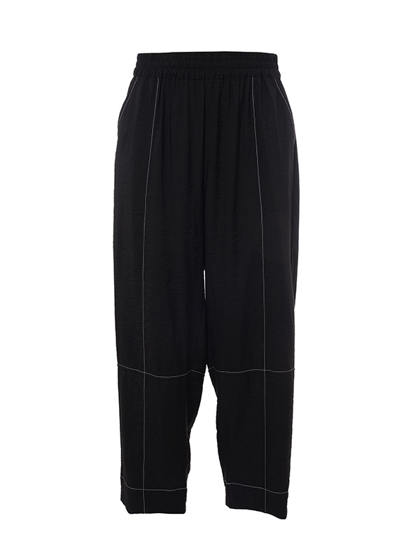 LOLLY - Plus Size Broek fra Gozzip Black