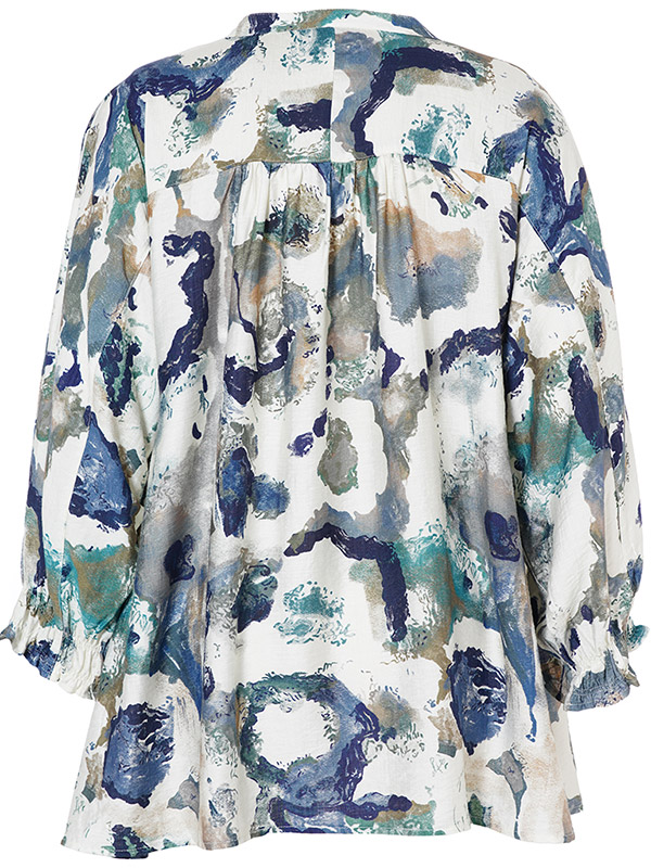 MALINA - Plus Size Blouse fra Gozzip