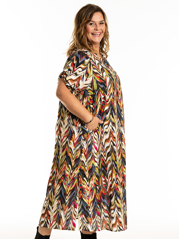 DONNA - Plus Size Jurk fra Gozzip