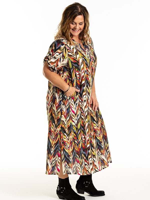 DONNA - Plus Size Jurk fra Gozzip