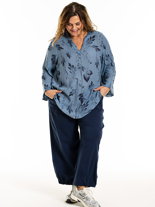 BILLIE - Plus Size Blouse fra Gozzip