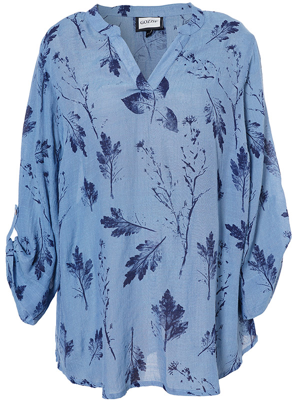 BILLIE - Plus Size Blouse fra Gozzip