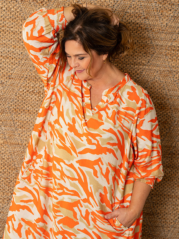 VALDIS - Plus Size Jurk fra Gozzip
