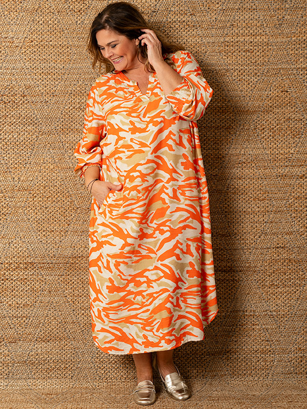 VALDIS - Plus Size Jurk fra Gozzip