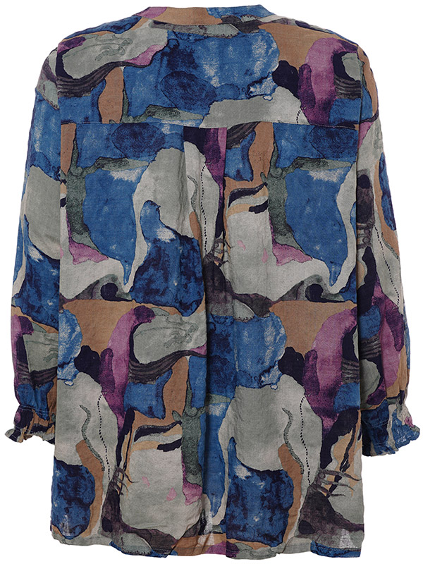 GHITA - Plus Size Blouse fra Gozzip