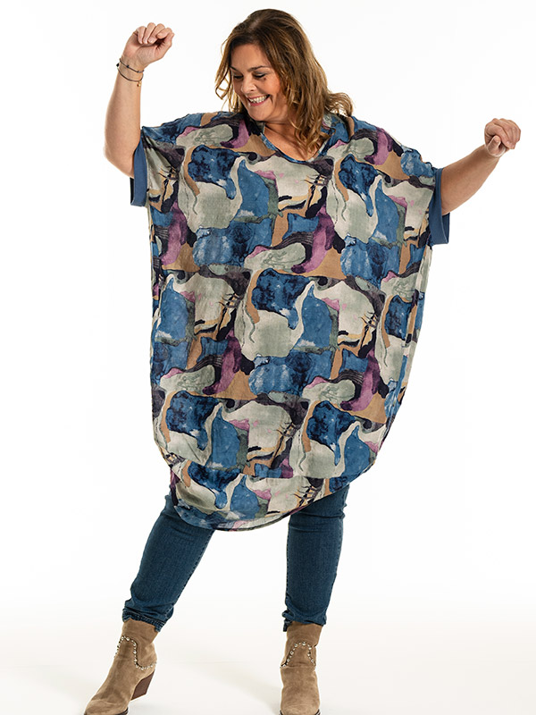 MUNA - Plus Size Jurk fra Gozzip