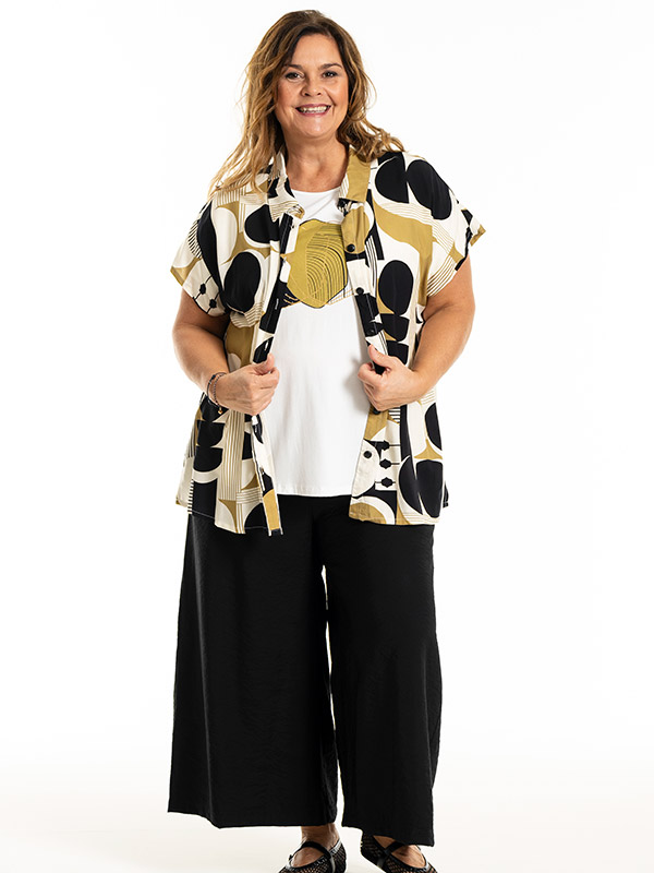 KAISA - Plus Size Overhemd fra Gozzip