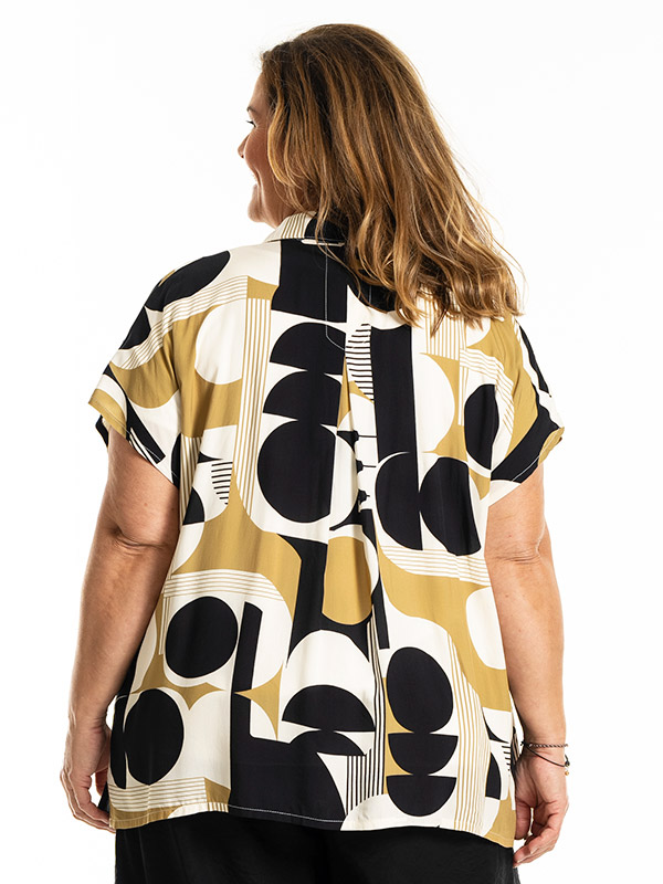 KAISA - Plus Size Overhemd fra Gozzip